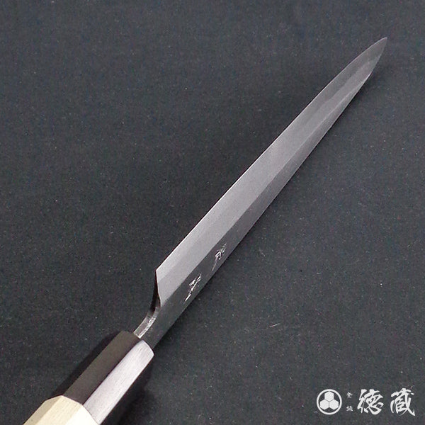 白二 左柳刃包丁 朴八角柄