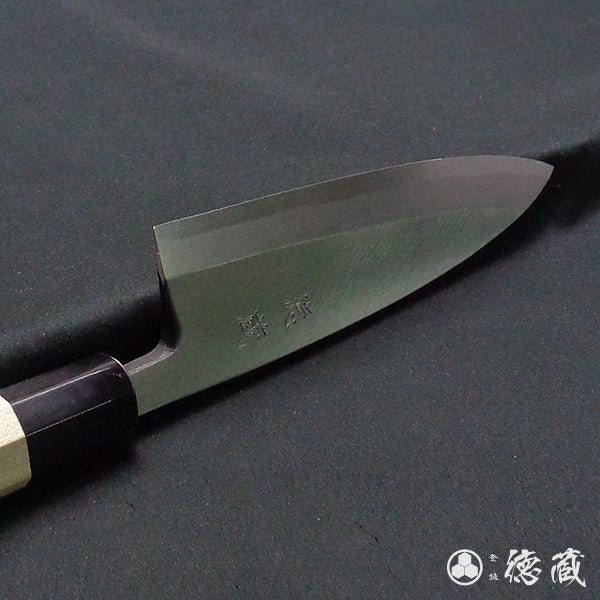 白二 左出刃包丁 朴八角柄