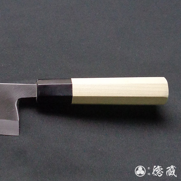白二 左出刃包丁 朴八角柄