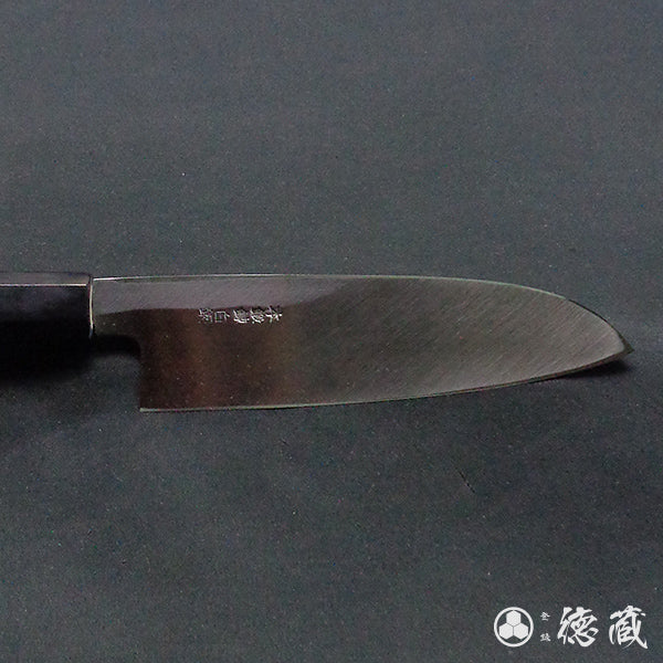 白二 左三徳包丁 朴八角柄