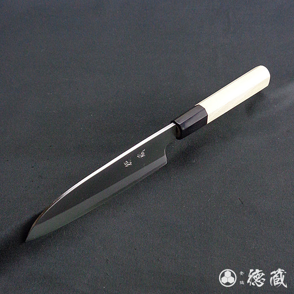 白二 左三徳包丁 朴八角柄