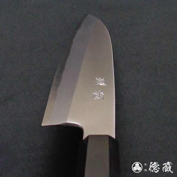 白二 左三徳包丁 朴八角柄