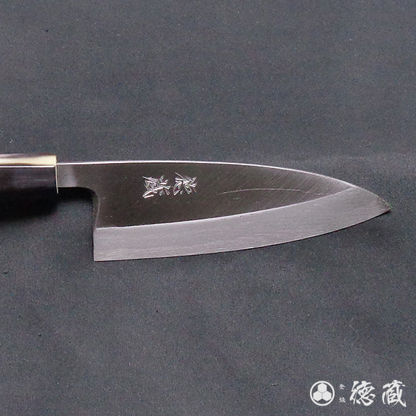 青二 出刃包丁 朴八角柄