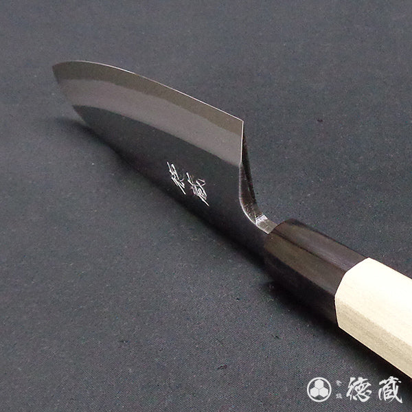 青二 出刃包丁 朴八角柄