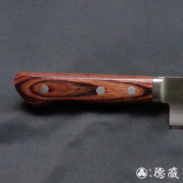 VG1 剣型三徳包丁 マホガニーハンドル