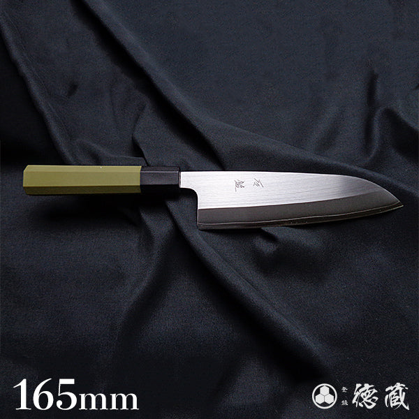 AUS8 三徳包丁 樹脂八角柄