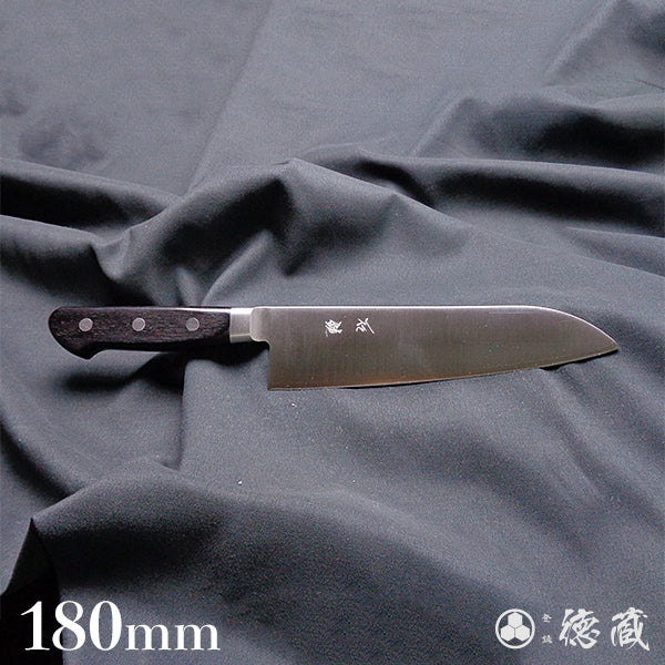 SRS 三徳包丁 黒ハンドル