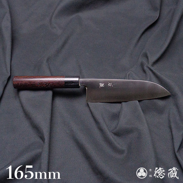 SRS 磨き仕上 三徳包丁 紫檀柄