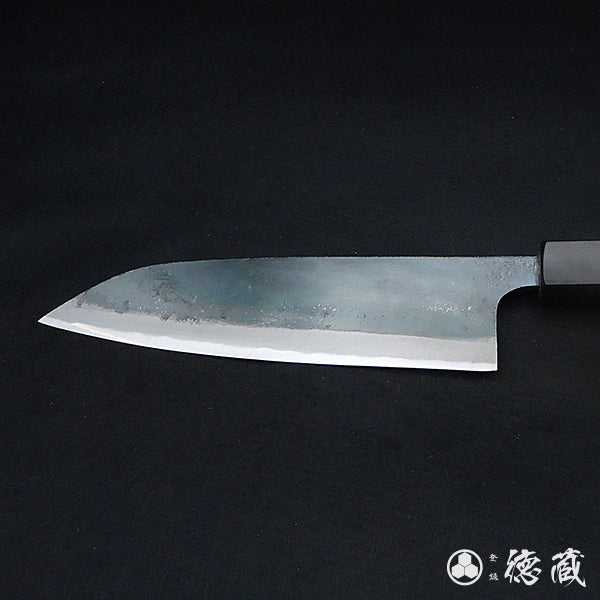 白一 三徳包丁 胡桃八角柄