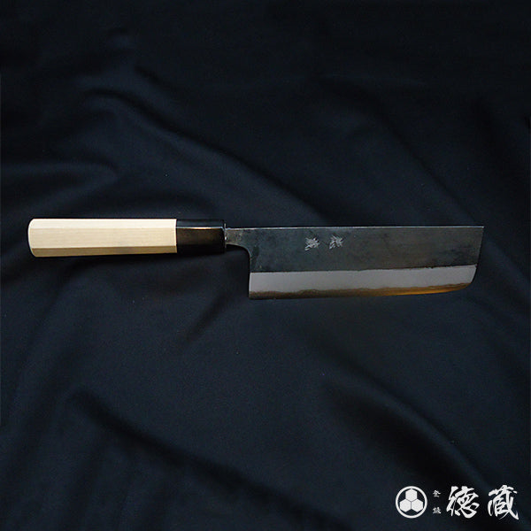 青二 菜切包丁 朴八角柄