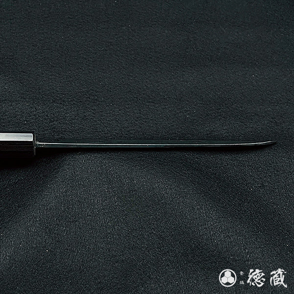 青二 ダマスカス 三徳包丁 紫檀八角柄