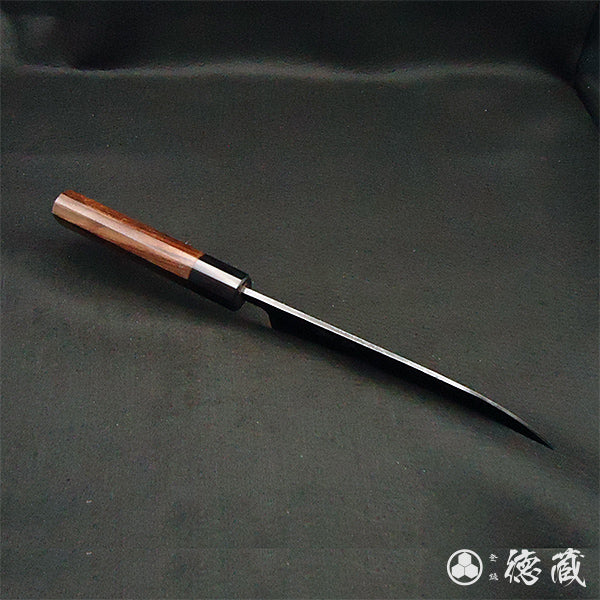 青S 三徳包丁 紫檀八角柄