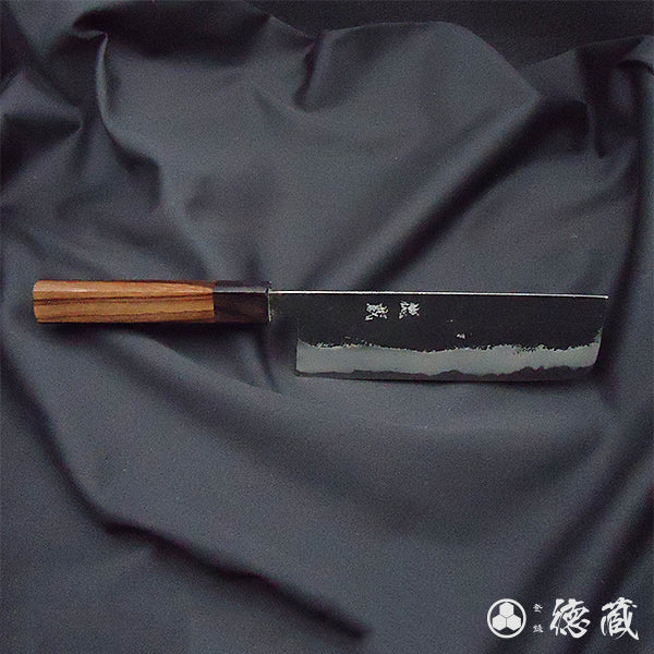 青S 菜切包丁 紫檀八角柄