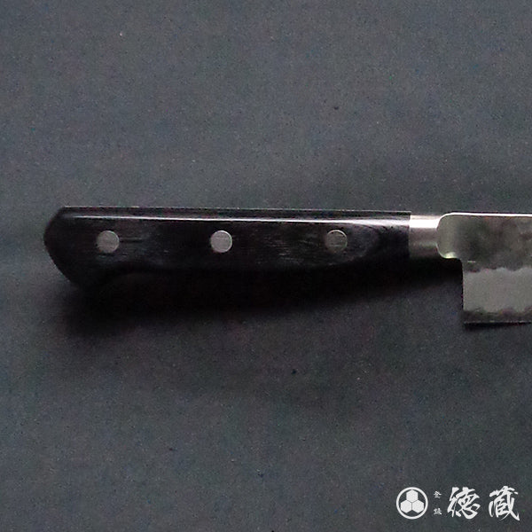 青S 槌目仕上 筋引包丁 黒ハンドル