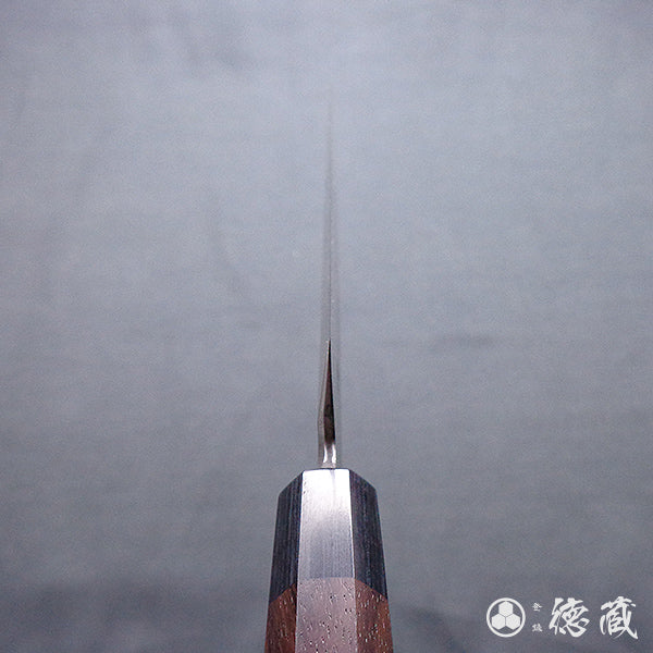 銀三 柳刃包丁 紫檀柄