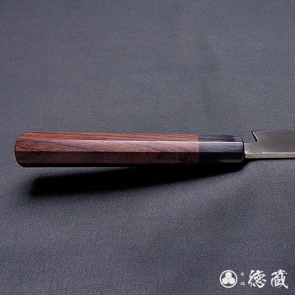 銀三 柳刃包丁 紫檀柄