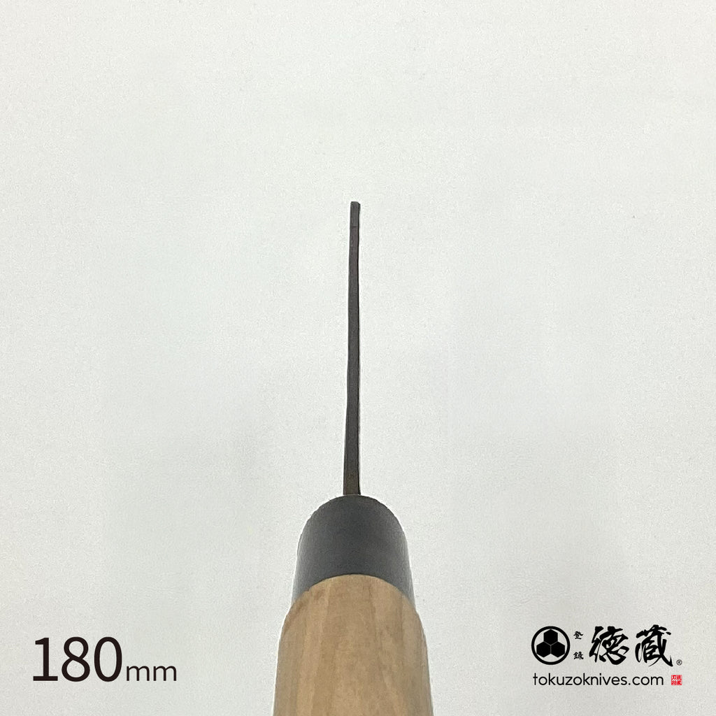 德藏 黑打 切付 白二 樱花柄