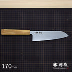 VG10 三徳包丁 ダマスカス オリーブ柄