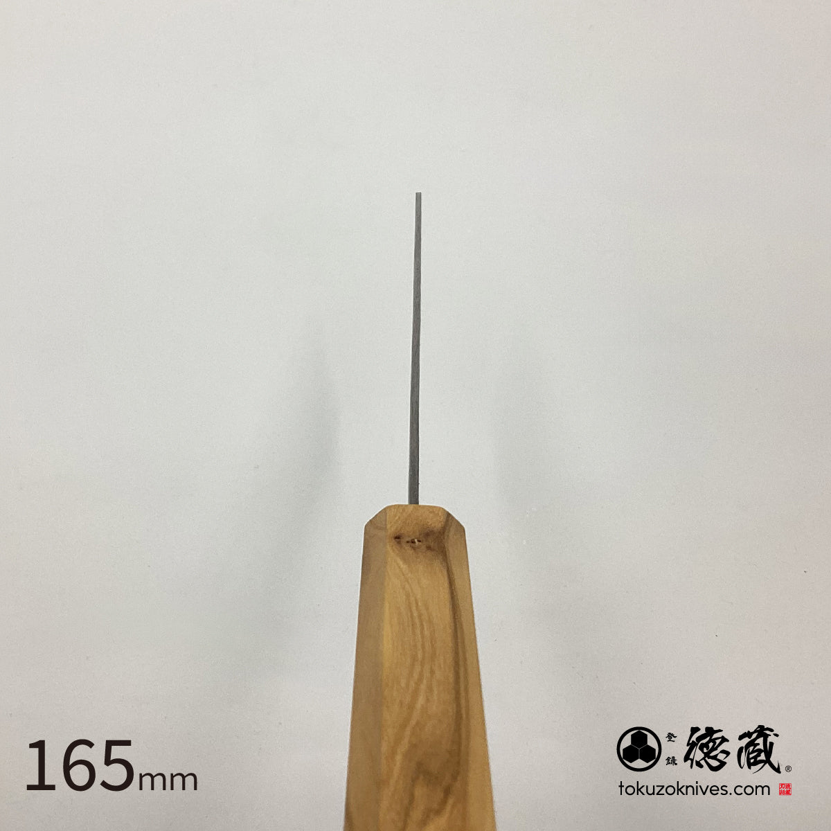 银三 菜刀 梨地打磨 橄榄木柄
