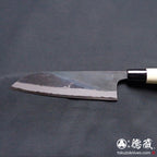 白一 黑面锻造加工 三德刀 朴木手柄