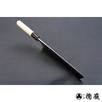 白一 黑面锻造加工 菜刀 朴木手柄