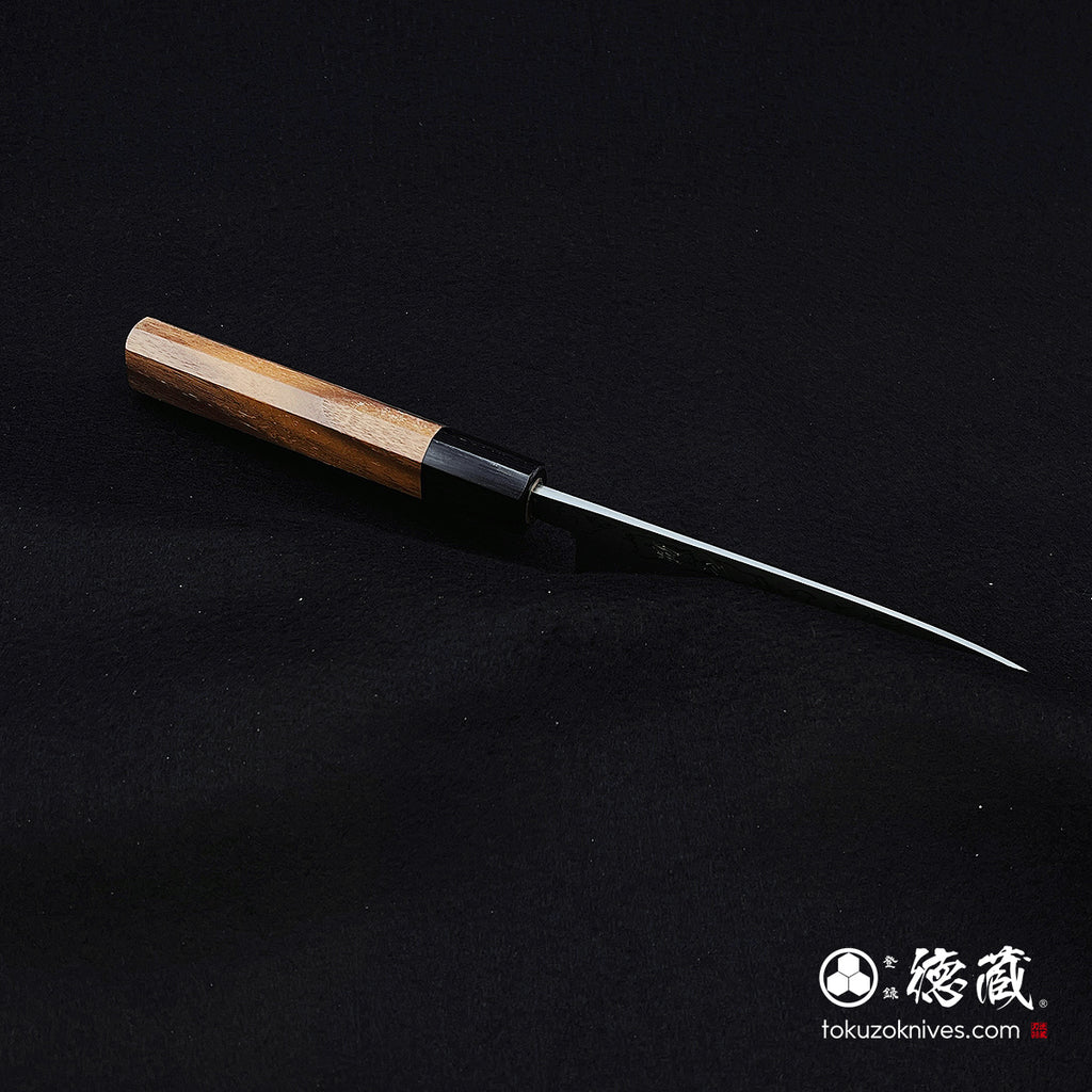 青二小柳刀胡桃木八角柄