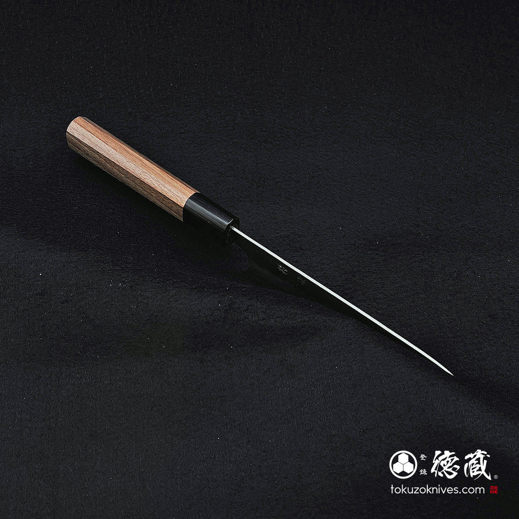 Ginzo 梨饰小刀胡桃木八角形手柄