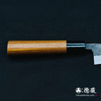 Aoichi 黑色饰面小刀胡桃木手柄
