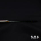 AUS8 Gyuto刀玫瑰图案
