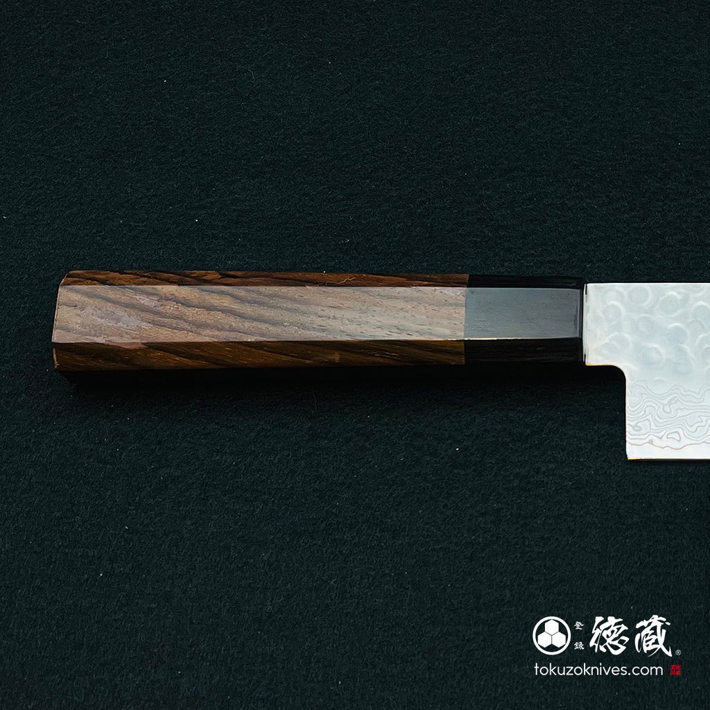 AUS10 Nakiri 刀 Damarose 八角形图案