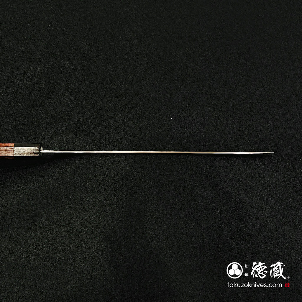 AUS10 Sujihiki 刀 Damarose 八角形手柄