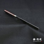 AUS8　菜切包丁　ローズ柄