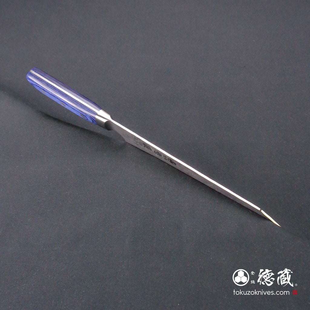 青二 切付刀 蓝柄