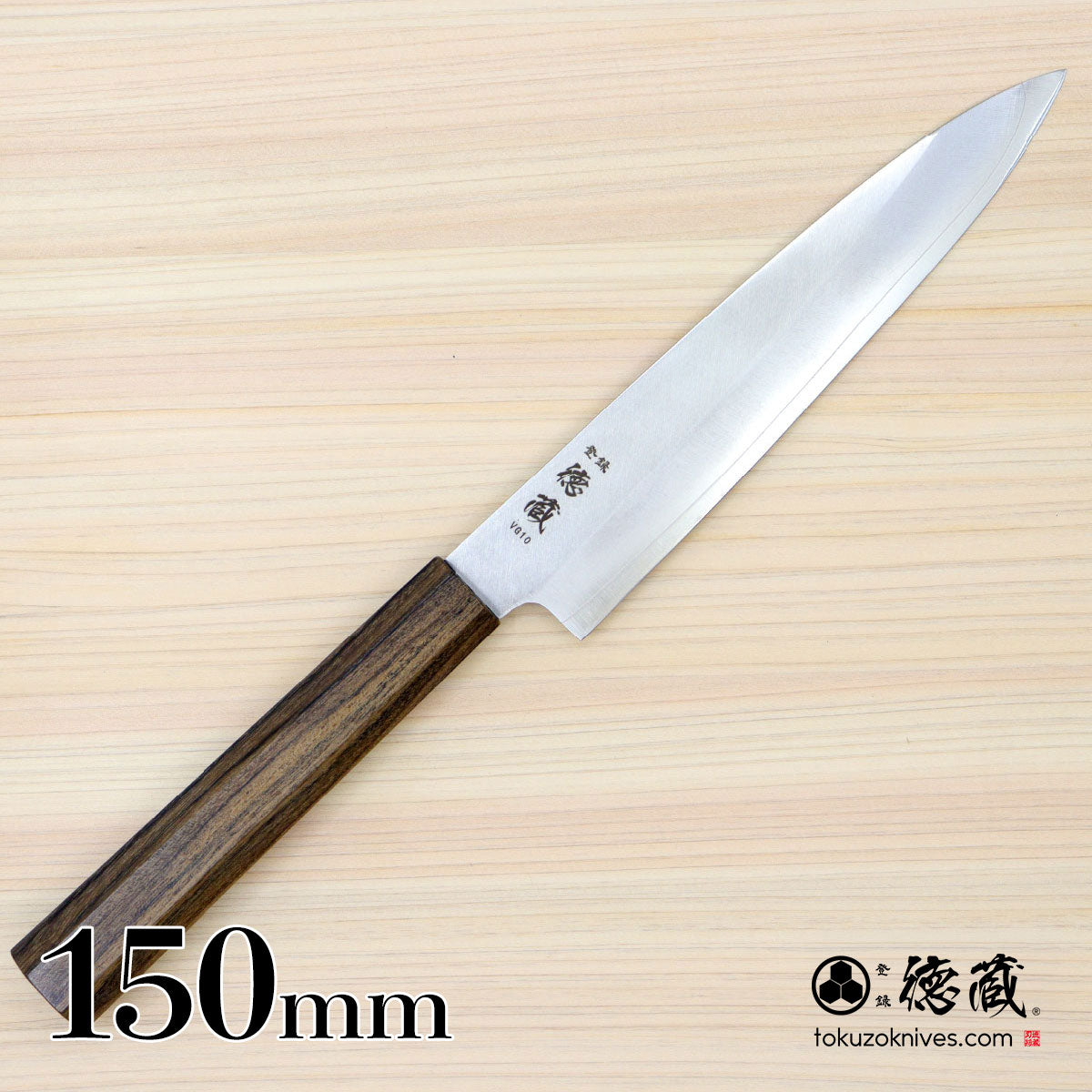 Stainless VG10 Paring Knife Haidan Octagonal