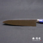 AUS8 镜面抛光 牛刀 青色手柄