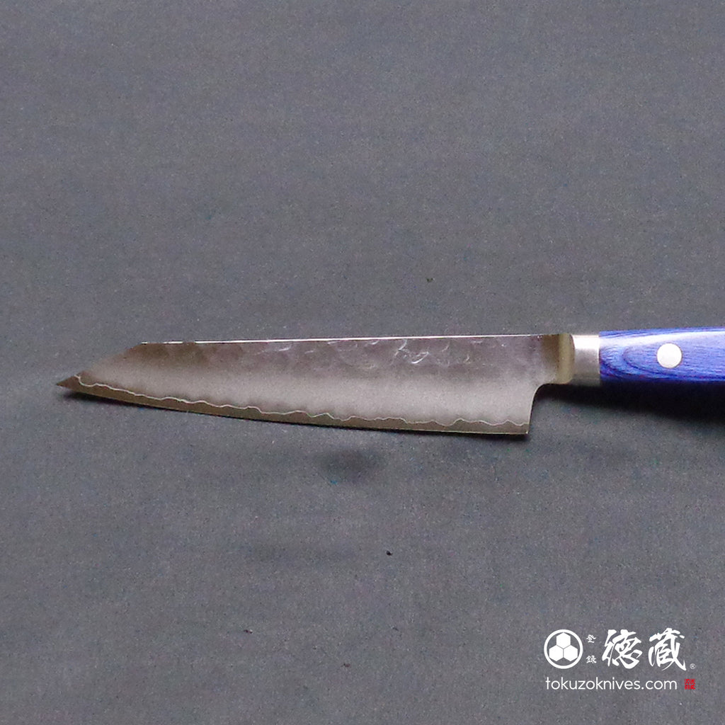 AUS10 Kiritsuke Petty Knife Blue Handle