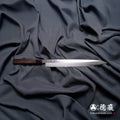 青尼柳刃刀，玫瑰木八角柄