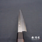 青尼柳刃刀，玫瑰木八角柄