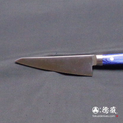 AUS8　骨スキ包丁　青ハンドル