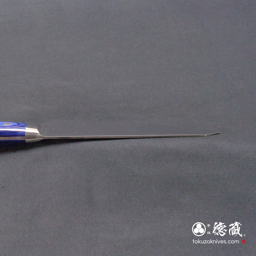 AUS8 剔骨刀，蓝色手柄