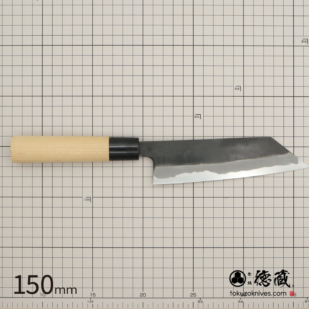 德藏 黑打 切付 白二 樱花柄