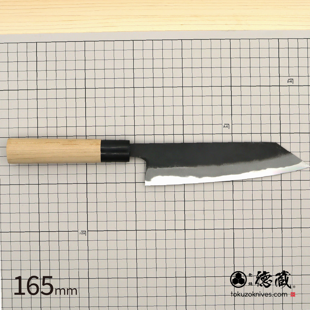 德藏 黑打 切付 白二 樱花柄