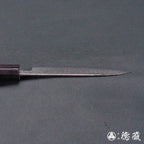 VG10 大马士革锤击小刀红木八角形手柄