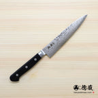 VG10 大马士革小刀 黑色手柄