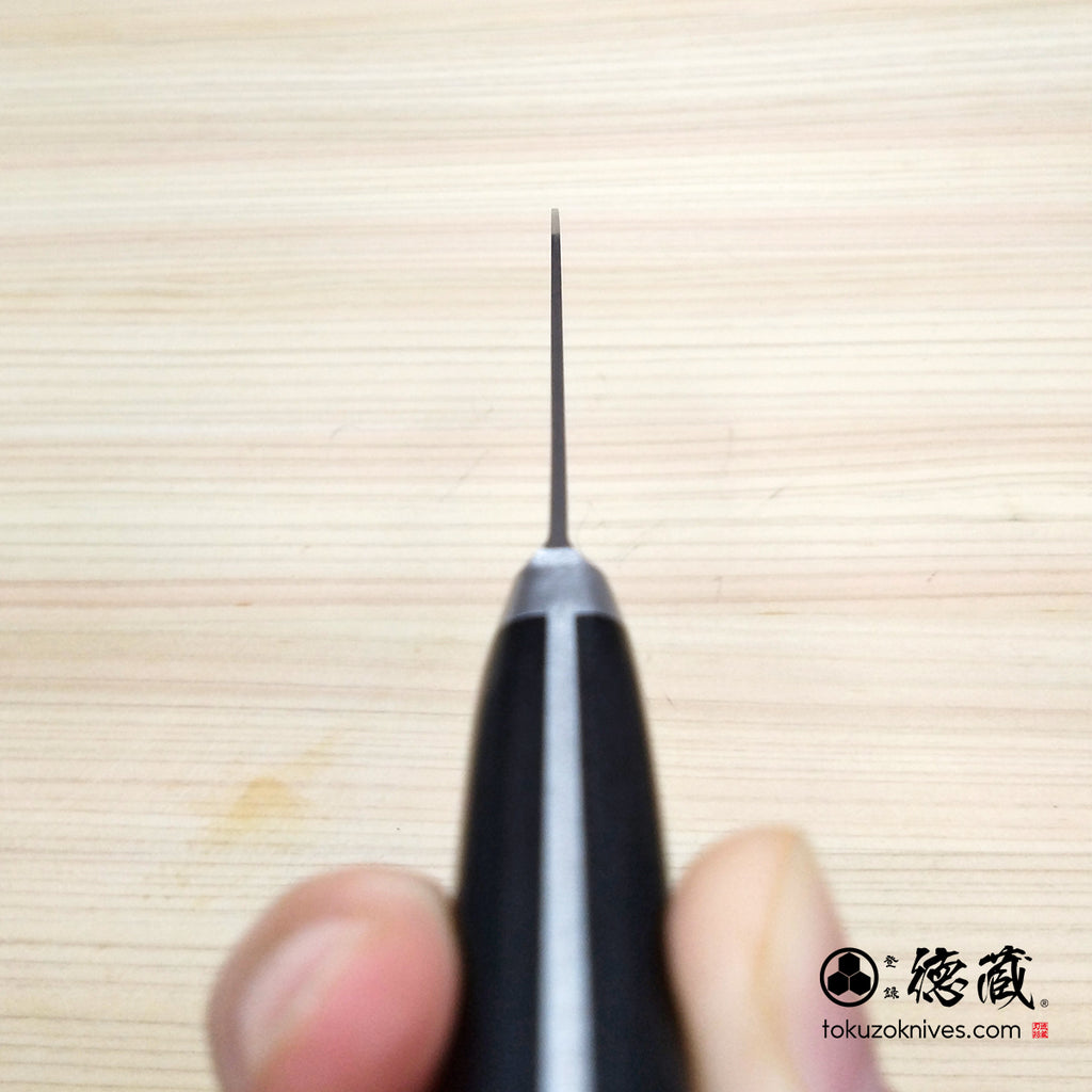 VG10 大马士革小刀 黑色手柄