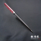VG10 三德刀，层压木，红色