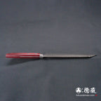 VG10 三德刀，层压木，红色