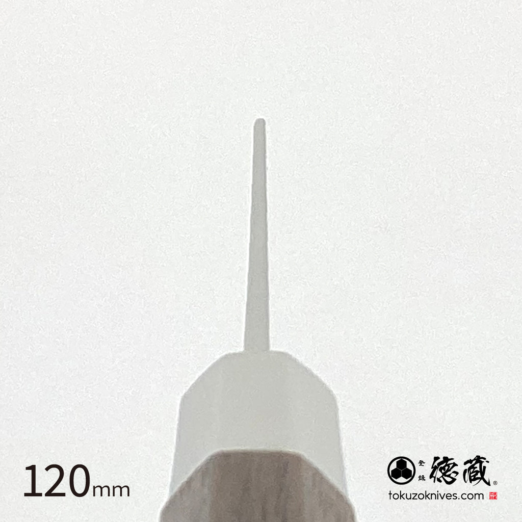 Gin San Mirror Finish Petty"Kengata" / Paring Knife Walnut Octagonal Tensoge Handle
