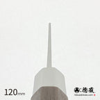Gin San Mirror Finish Petty"Kengata" / Paring Knife Walnut Octagonal Tensoge Handle