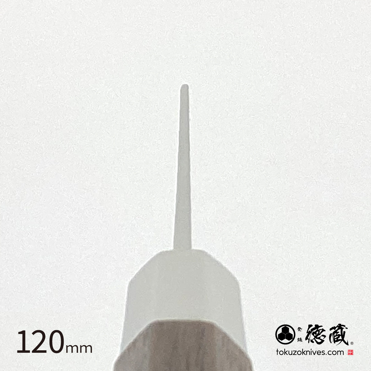Gin San Mirror Finish Petty"Kengata" / Paring Knife Walnut Octagonal Tensoge Handle